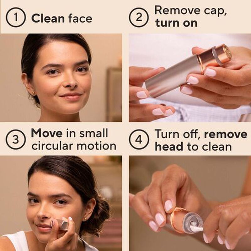 Rechargeable Facial & Eyebrow Trimmer